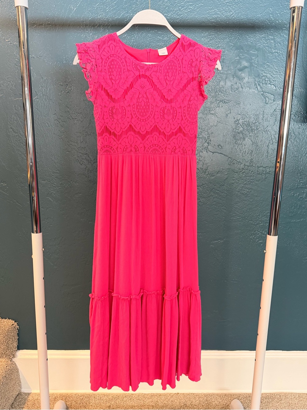 Pink Girls Dress 12Y